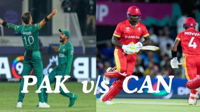 Pak Vs Can Dream Prediction Today Match Dream Team Today Fantasy