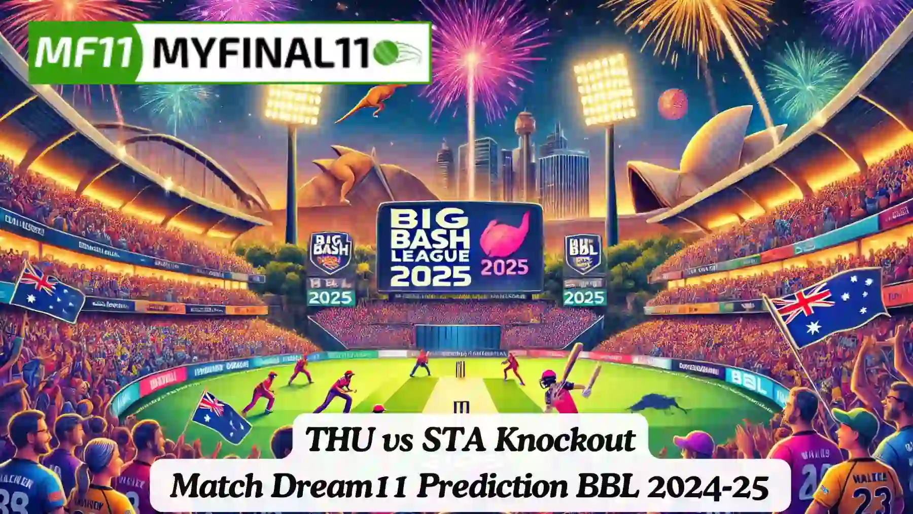 Thu Vs Sta Match Prediction Knockout Match Bbl