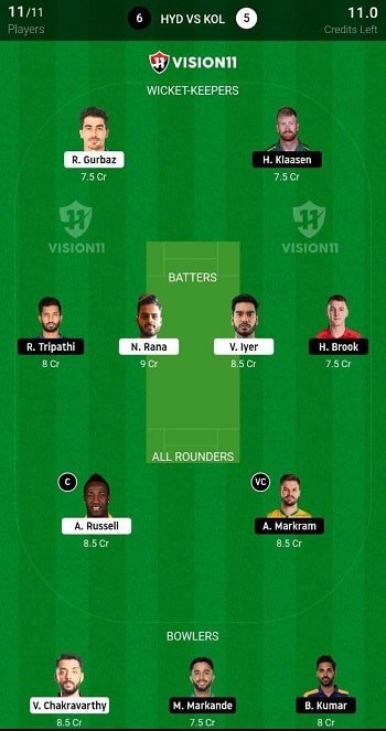 KOL vs SRH