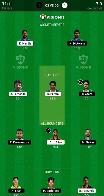 CS vs DG Fantasy Tips LPLT20