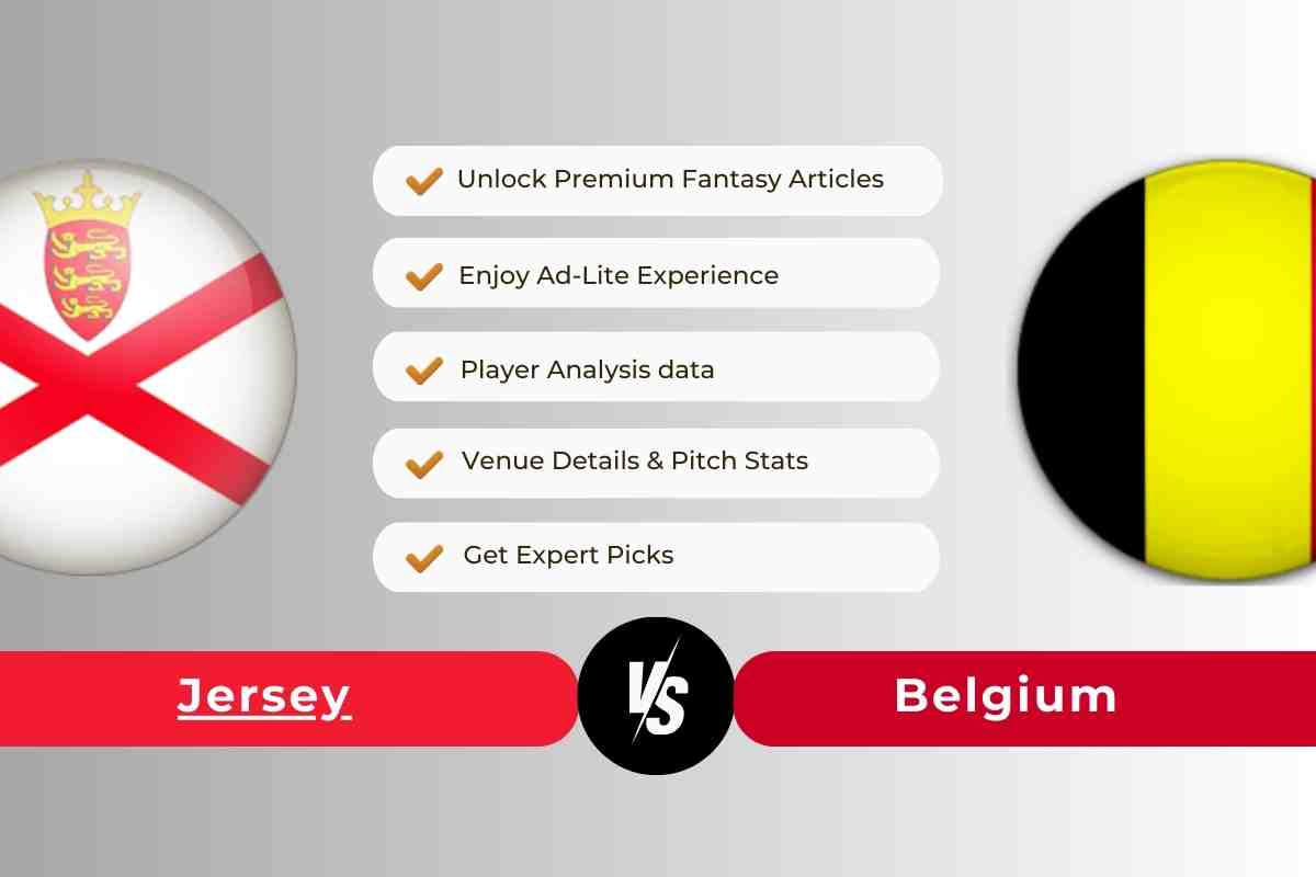 Jersey v Belgium, Match 15