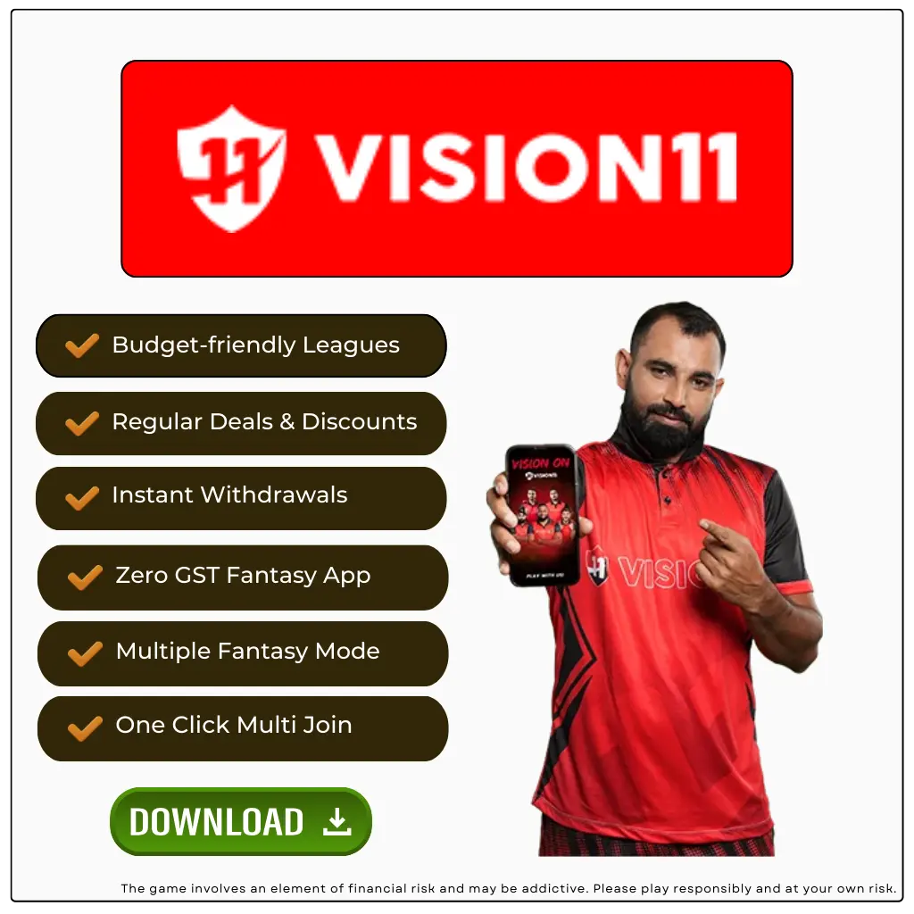 Vision11 Game on App