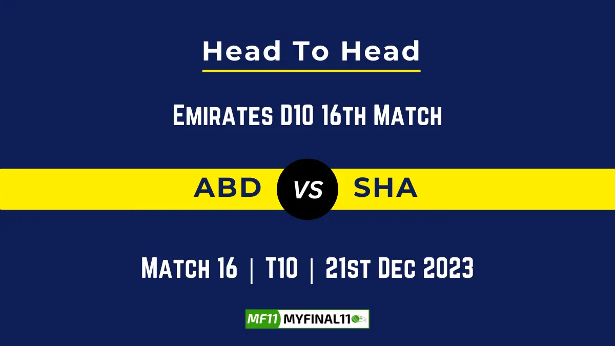 ABD vs SHA