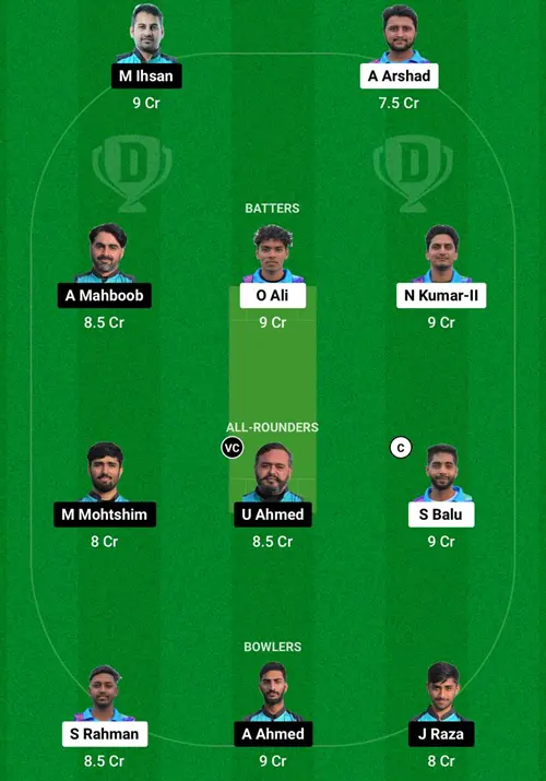 BAD vs PIC Dream11 Prediction Today Match BAD vs PIC Dream11 Fantasy Cricket Prediction Team