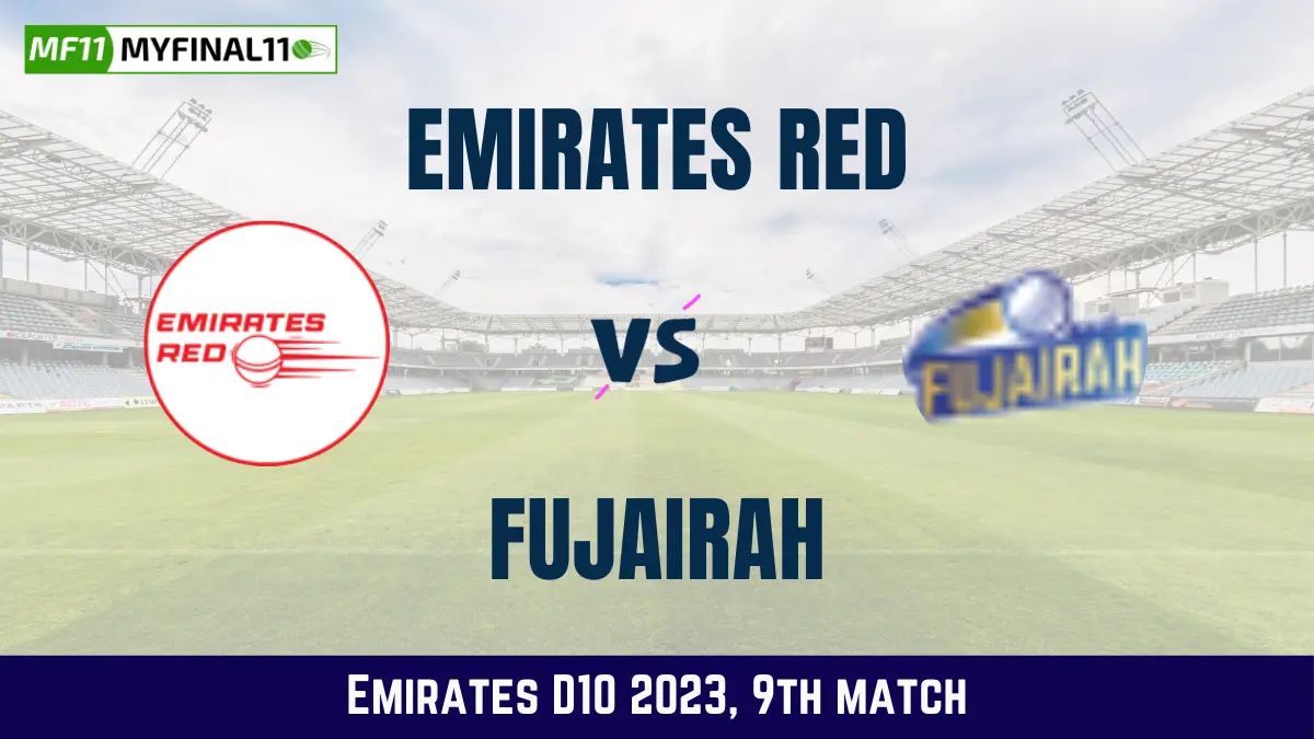 EMR vs FUJ Dream11 Prediction Today Match Emirates Red vs Fujairah Prediction