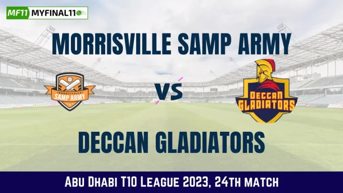 MSA vs DG Dream11 Prediction Today Match, Abu Dhabi T10 League 2023