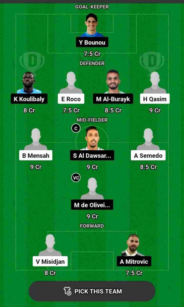 TAI VS HLL Dream11 todays Football match Prediction