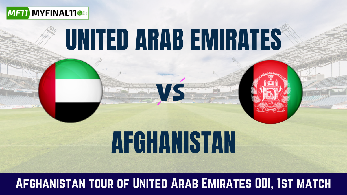 UAE vs AFG Dream11 Prediction