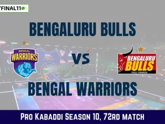 BEN vs BLR Dream11 Prediction Today Kabaddi Match, Bengal Warriors vs Bengaluru Bulls Today's Kabaddi Matches Prediction, Probable Starting