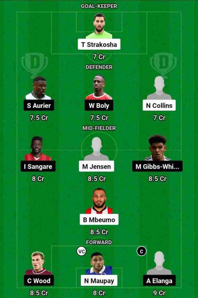 BRE vs NOT Dream11 Prediction Today Football Match.