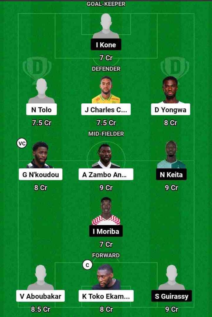 CMR vs GNA Dream11 Prediction Today Football Match.