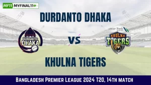 DD vs KHT Dream11 Prediction