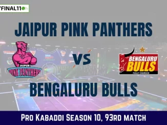 JAI vs BLR Dream11 Prediction Today Kabaddi Match, Jaipur Pink Panthers vs Bengaluru Bulls Today's Kabaddi Matches Prediction, Probable Starting 7