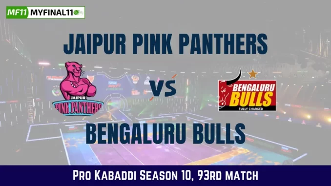 JAI vs BLR Dream11 Prediction Today Kabaddi Match, Jaipur Pink Panthers vs Bengaluru Bulls Today's Kabaddi Matches Prediction, Probable Starting 7