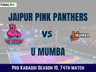 JAI vs MUM Dream11 Prediction Today Kabaddi Match, Jaipur Pink Panthers vs U Mumba Today's Kabaddi Matches Prediction, Probable Starting