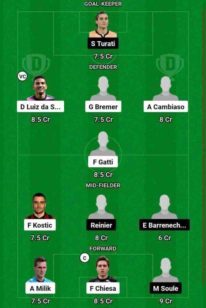 JUV vs FRO Dream11 Prediction Today Football Match.