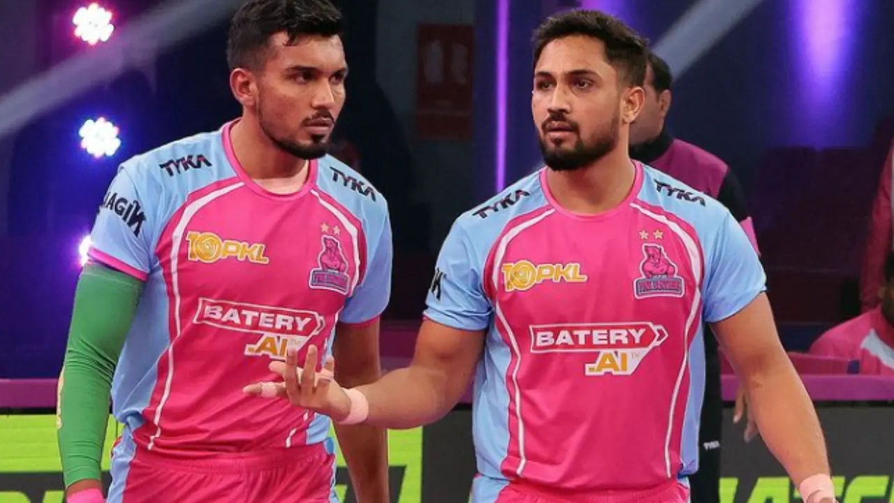 JAI vs MUM Kabaddi Jaipur Pink Panthers Team Preview & Starting 7