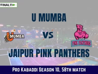 MUM vs JAI Dream11 Prediction Today Kabaddi Match, U Mumba vs Jaipur Pink Panthers Today Kabaddi Match Prediction, Probable Starting 7