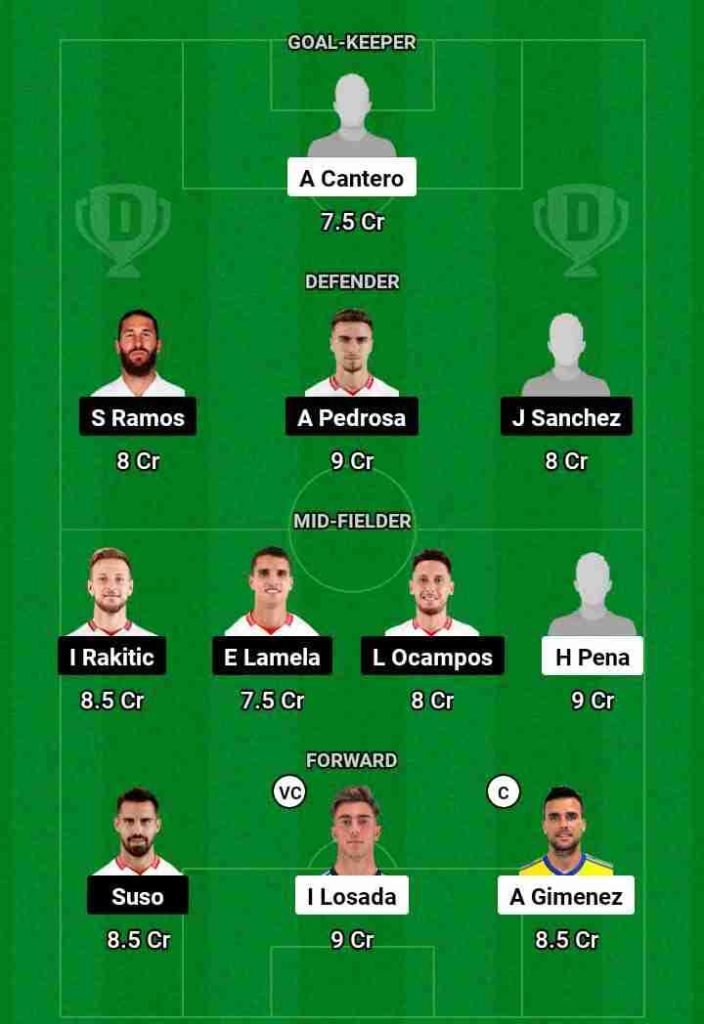 RF vs SEV Dream11 Prediction Today Football Match.