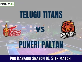 TEL vs PUN Dream11 Prediction Today Kabaddi Match, Telugu Titans vs Puneri Paltan Today Kabaddi Match Prediction, Probable Starting 7