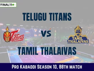 TEL vs TAM Dream11 Prediction Today Kabaddi Match, Telugu Titans vs Tamil Thalaivas Today's Kabaddi Matches Prediction, Probable Starting
