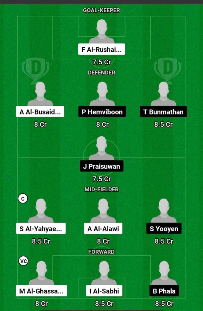 OMN vs THL Dream11 Prediction Todays Football Match