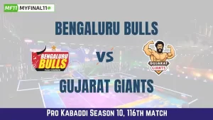 BLR vs GUJ Dream11 Prediction, Bengaluru Bulls vs Gujarat Giants Dream11 Team Prediction, Pro Kabaddi 2024