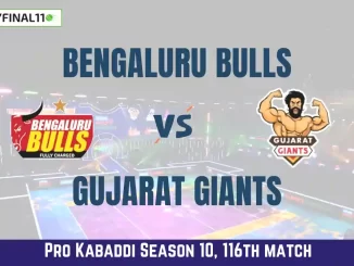 TAM vs PUN Dream11 Prediction Today Kabaddi Match, Bengaluru Bulls vs Gujarat Giants Today's Kabaddi Matches Prediction, Probable Starting 7