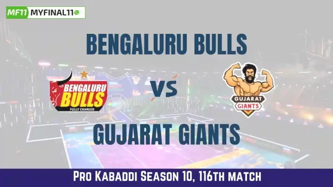 TAM vs PUN Dream11 Prediction Today Kabaddi Match, Bengaluru Bulls vs Gujarat Giants Today's Kabaddi Matches Prediction, Probable Starting 7