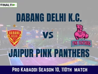 DEL vs JAI Dream11 Prediction Today Kabaddi Match, Dabang Delhi K.C. vs Jaipur Pink Panthers Today's Kabaddi Matches Prediction, Probable Starting 7
