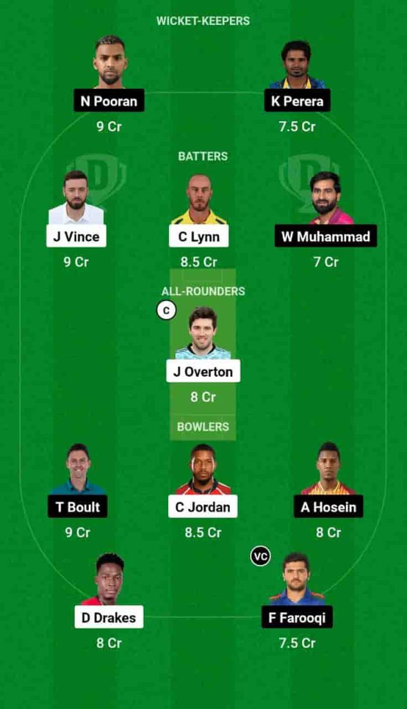 GUL vs EMI Dream11 Prediction