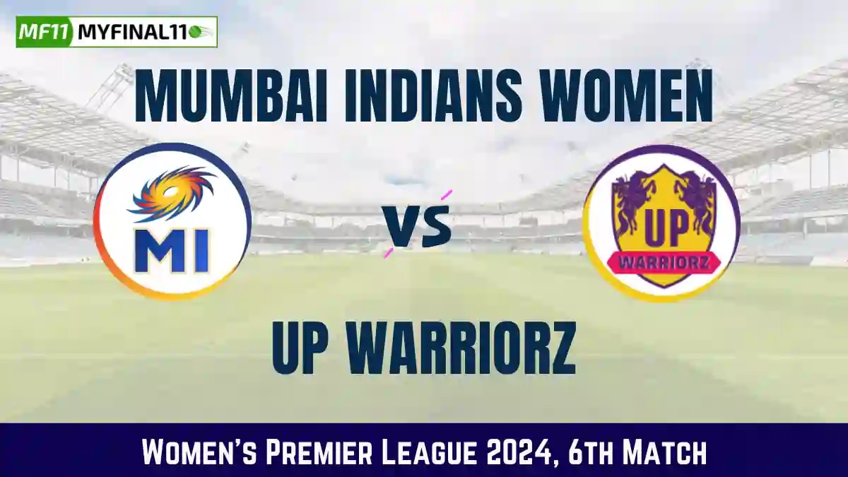 MUM-W vs UP-W Dream11 Prediction