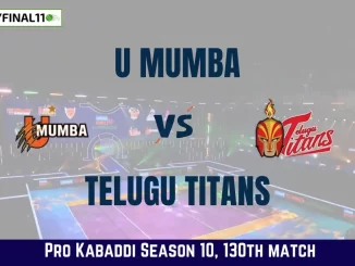 MUM vs TEL Dream11 Prediction Today Kabaddi Match, U Mumba vs Telugu Titans Today's Kabaddi Matches Prediction, Probable Starting 7