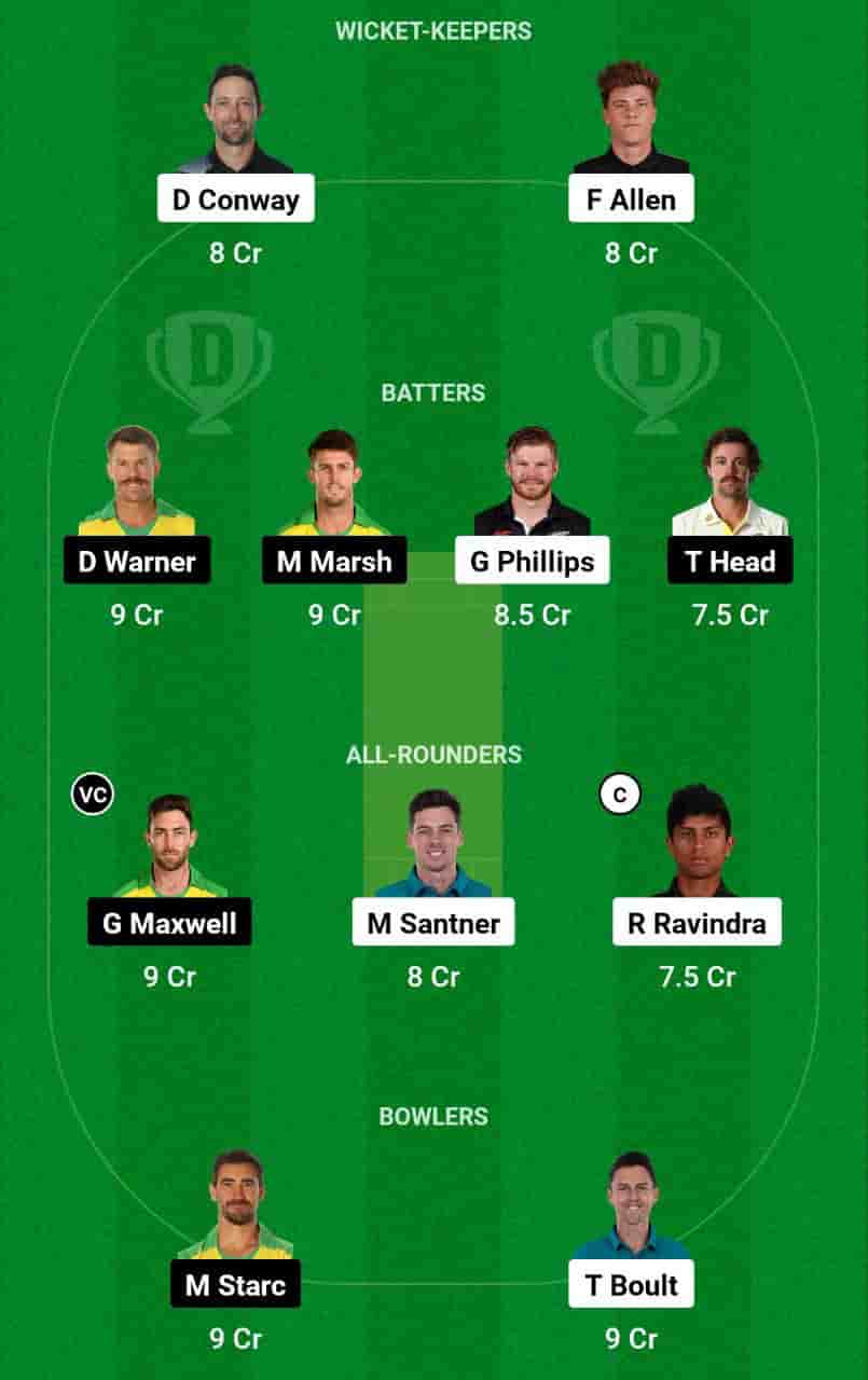 NZ vs AUS Dream11 Prediction 