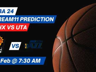 PHX vs UTA Dream11 Prediction: Lineup, Roster & Stats [NBA 2024]