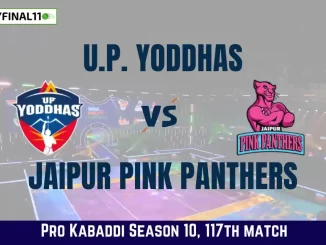 UP vs JAI Dream11 Prediction Today Kabaddi Match, U.P. Yoddhas vs Jaipur Pink Panthers Today's Kabaddi Matches Prediction, Probable Starting 7