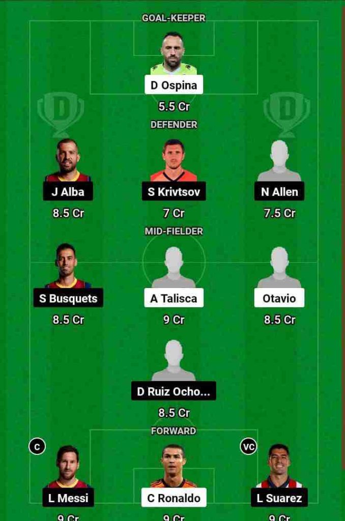 NSSR vs MIA Dream11 Prediction Today Football Match.