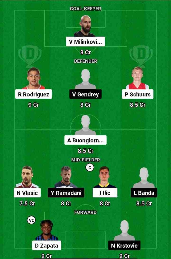 TOR vs LCE Dream11 Prediction Today Football Match.