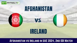 AFG vs IRE Dream11 Prediction: In-Depth Analysis, Venue Stats, and Fantasy Cricket Tips for Afghanistan vs Ireland, 3rd ODI Match, Afghanistan vs Ireland in UAE 2024 [12th March 2024]