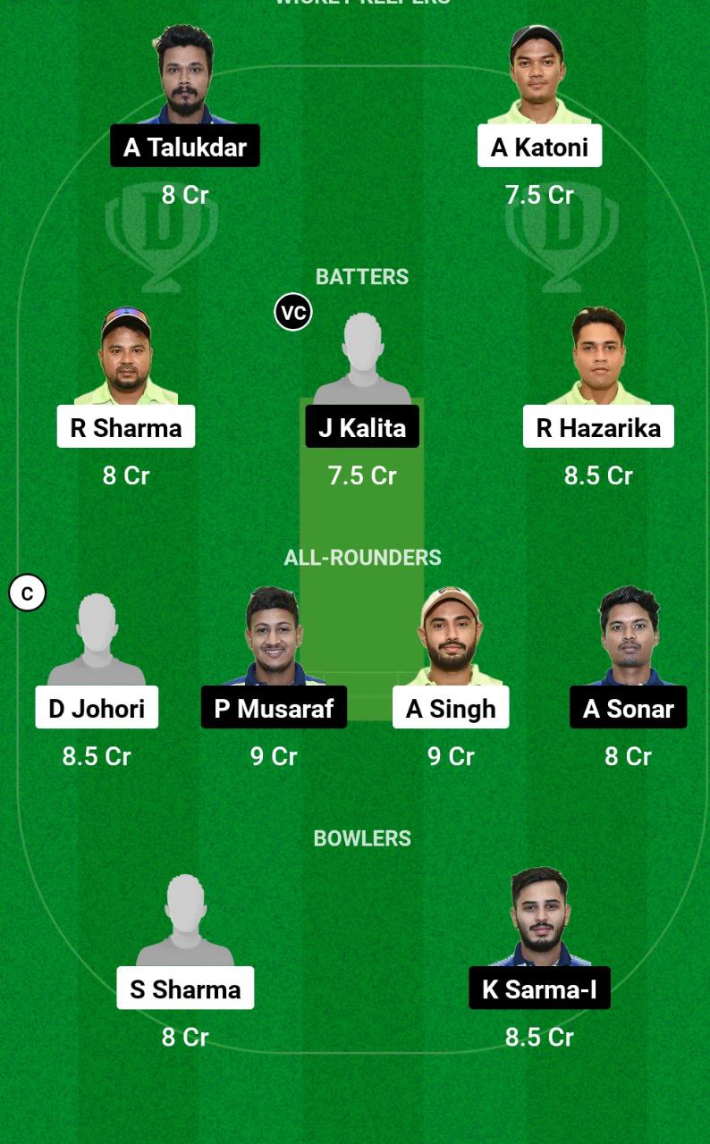 CCC vs NSC Dream11 Prediction Today Match: City Cricket Club (CCC) and New Star Club (NSC ) are scheduled to compete in the 24th match of the Guwahati Premier League T20, 2024, on Monday, April 1st, 2024. The match will be hosted at Judges Field, Guwahati, at 5:00 PM IST. City Cricket Club is in seventh place with one win from six matches, whereas New Star Club is in second place with four wins from six games in the Guwahati Premier League T20.