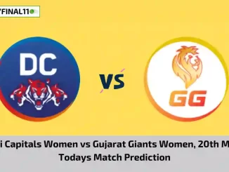 DEL-W vs GUJ-W Today Match Prediction, WPL 2024, 20th Match: Delhi Capitals Women vs Gujarat Giants Women Who Will Win Today WPL Match?