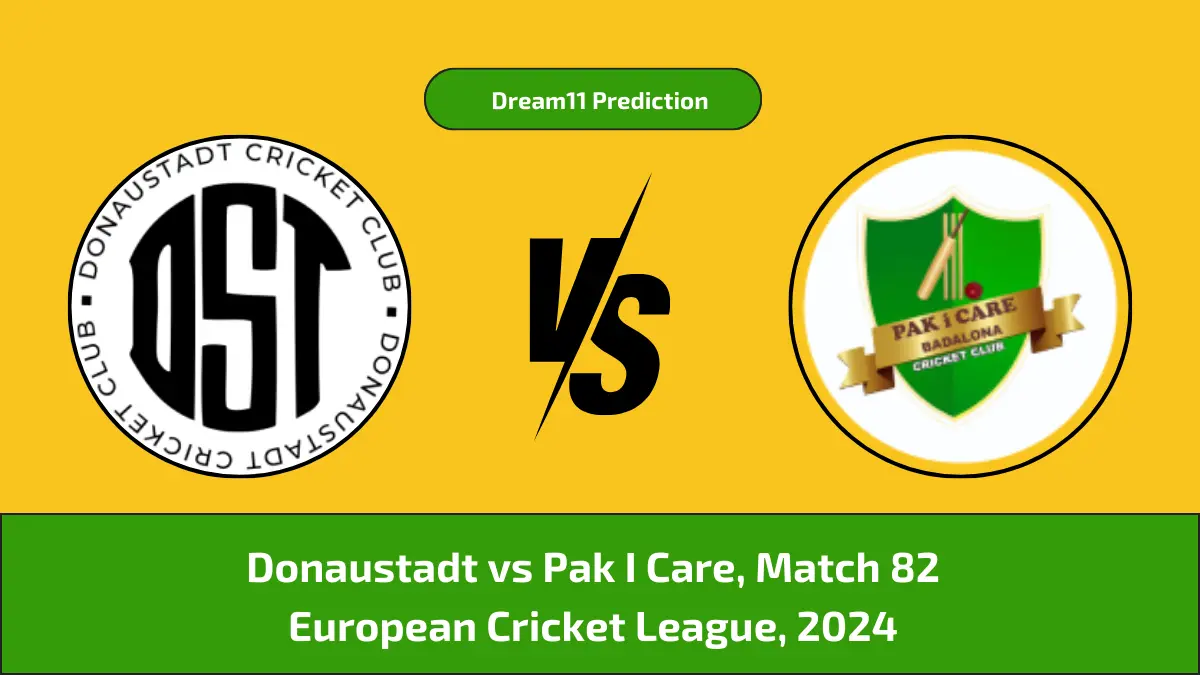 DST vs PIC Dream11 Prediction & Player Stats, Donaustadt vs Pak I Care 82nd Match, European Cricket League 2024
