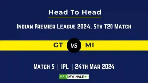 GT vs MI Head to Head, GT vs MI player records, GT vs MI player Battle, and GT vs MI Player Stats, GT vs MI Top Batsmen & Top Bowlers records for the Upcoming Indian Premier League 2024 (IPL), 5th T20 Match, which will see Gujarat Titans taking on Mumbai Indians, in this article, we will check out the player statistics, Furthermore, Top Batsmen and top Bowlers, player records, and player records, including their head-to-head records