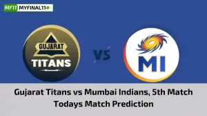 Gujarat Titans (GT) and Mumbai Indians (MI) will face off in their next match. Who will win the 5th T20 Match of the Indian Premier League 2024? Find out in the GT vs MI Today Match Prediction. The cricket match between Gujarat Titans and Mumbai Indians will be held on Sunday, March 24th, at the Venue Narendra Modi Stadium, Ahmedabad