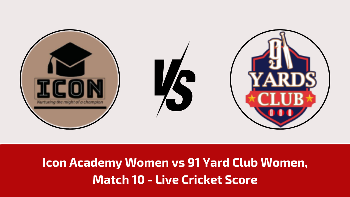 IAW vs YCW Live Score, Guwahati Women’s T20 League, 10th Match: Icon Academy Women vs 91 Yard Club Women Live Cricket Score