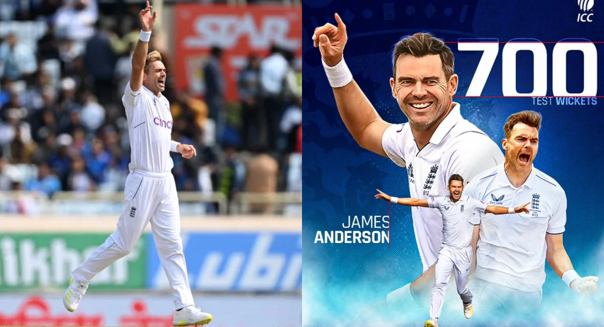 James Anderson Creates History: Becomes First Fast Bowler to Achieve 700 Test Wickets