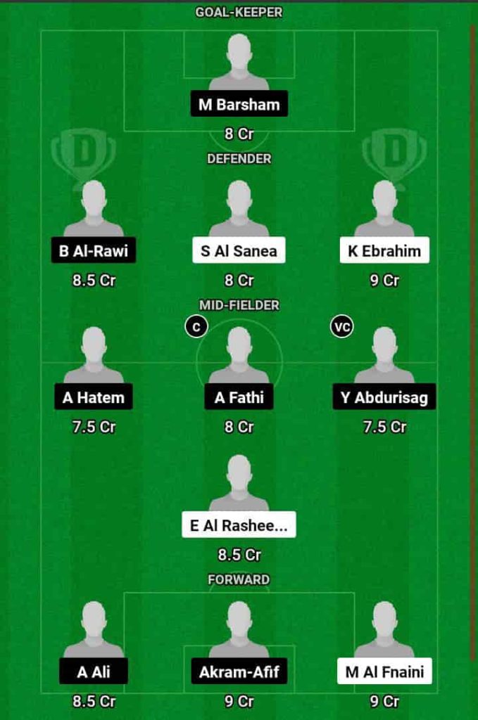 KUW vs QAT  Dream11 Prediction Today Football Match.