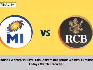 MI-W vs BAN-W Today Match Prediction, WPL 2024, Eliminator Match: Mumbai Indians Women vs Royal Challengers Bangalore Women Who Will Win Today WPL Match?