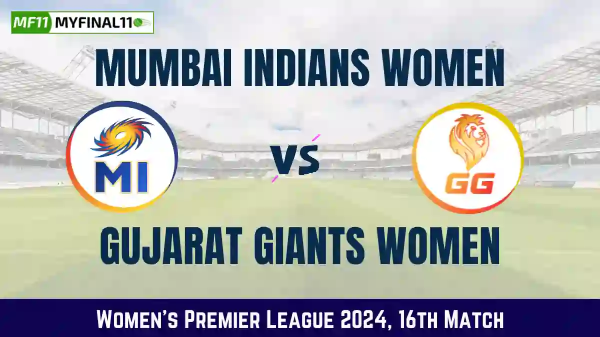 MI-W vs GUJ-W Dream11 Prediction