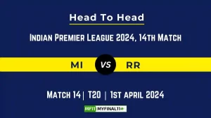 MI vs RR Head to Head, player records, and player Battle, Top Batsmen & Top Bowlers records for 14th T20 match of Indian Premier League 2024 [1st April 2024]